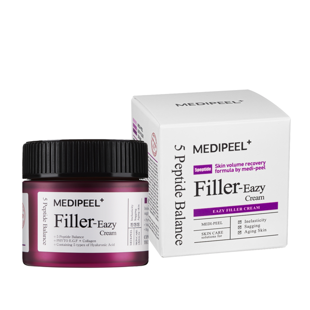 Крем-филлер для лица против морщин Medi-Peel Filler Eazy Cream с пептидами 50 мл - Фото 1 Крем-филлер для лица против морщин Medi-Peel Filler Eazy Cream с пептидами 50 мл - изображение 1
