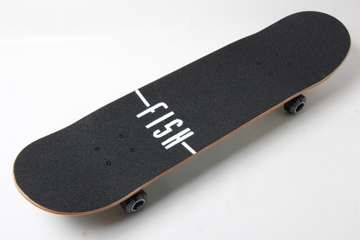 Скейт деревянный от Fish Skateboard скейтборд Глаз Канадский клен ...