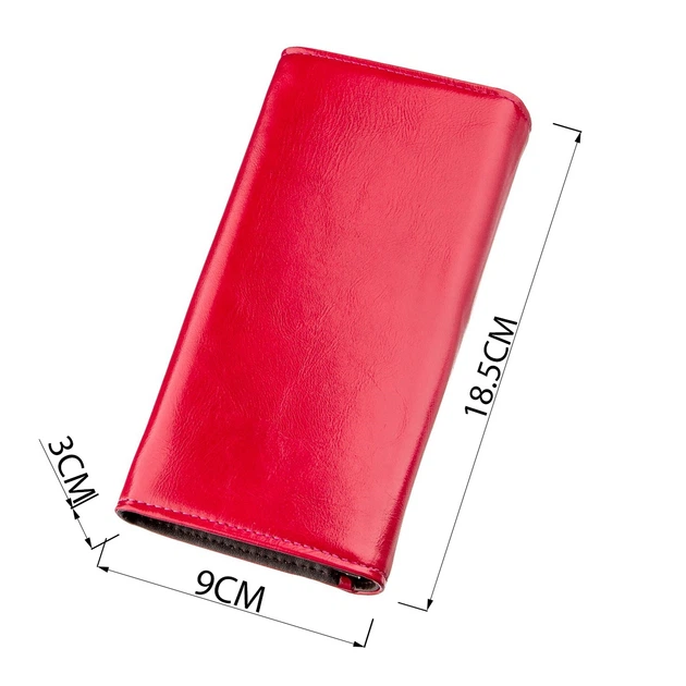 Кошелек женский из гладкой экокожи KIVI 19059 Розовый - изображение 3