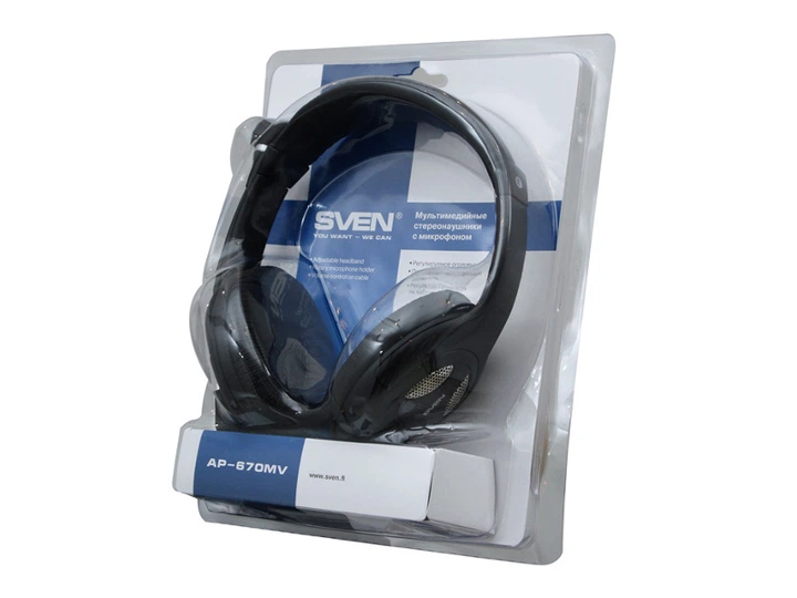 Гарнитура Sven AP-670MV Black UAH - Фото 4 Гарнитура Sven AP-670MV Black UAH - изображение 4