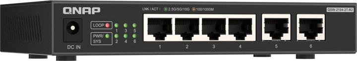 Комутатор QNAP QSW-2104-2T-R2 - зображення 4