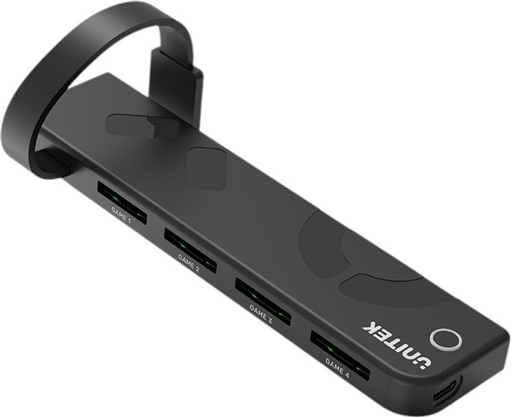 Кардрідер Unitek 4-in-1 Game Card Reader Black (G1002D01) - зображення 1