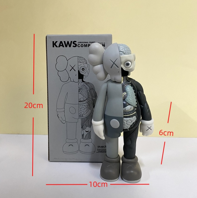 Фигурка KAWS Companion Dissected Grey 1 — коллекционный арт-объект