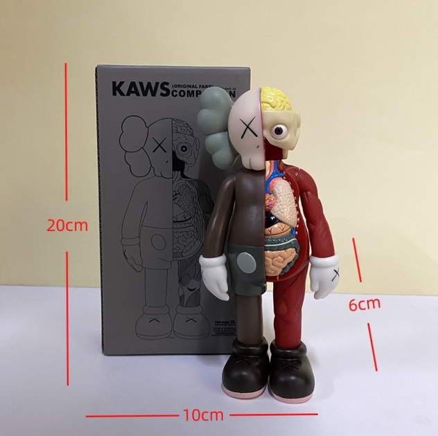Фигурка KAWS Companion Dissected Grey 2— коллекционный арт-объект - Фото 2 Фигурка KAWS Companion Dissected Grey 2— коллекционный арт-объект - изображение 2
