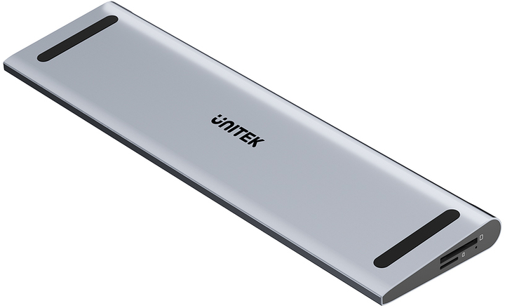 Przełącznik KVM Unitek uHUB15+ USB-C Triple 4K (D1106AGY01) - obraz 1