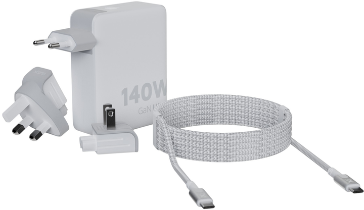 Ładowarka Xtorm 140 W GaN Ultra Travel Charger + USB-C PD Cable (8718182277418) - obraz 1