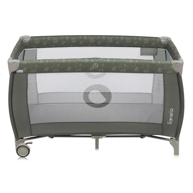 Кроватка-манеж Lionelo SVEN PLUS BEIGE OLIVE - изображение 3