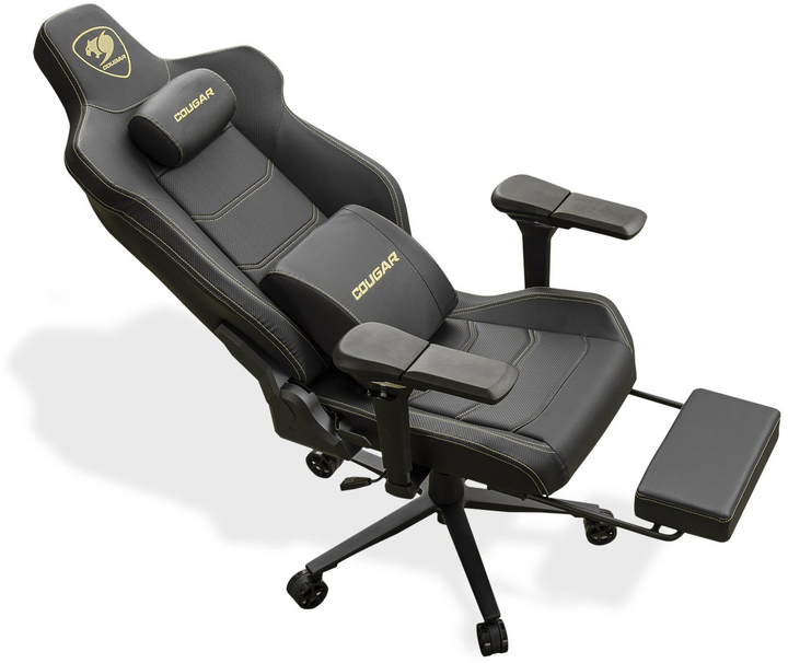 Крісло геймерське Cougar ARMOR EVO M Black-Gold (CGR-EVM-GLB) - зображення 5