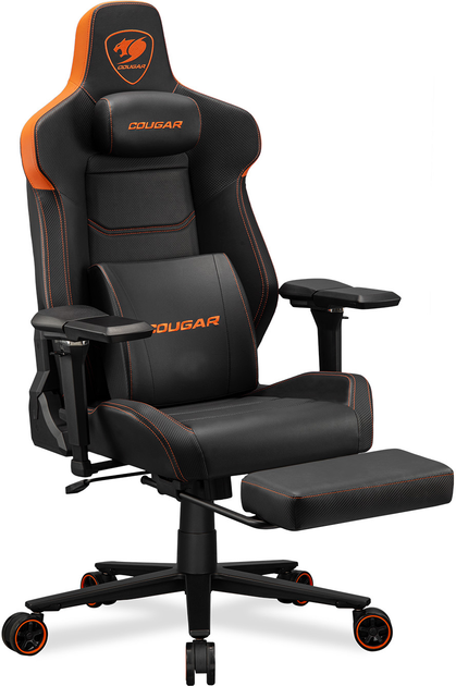 Fotel gamingowy Cougar ARMOR EVO M Black-Orange (CGR-EVM) - obraz 4