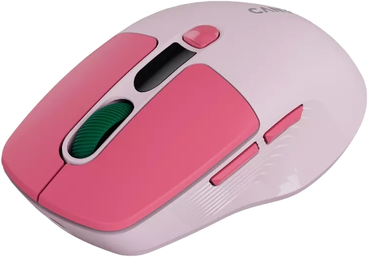 Mysz Canyon MW-26 LCD Silent Wireless/Bluetooth Pink (CNS-CMSW26P) - obraz 2