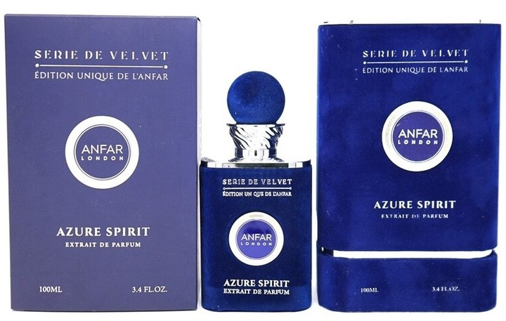 Woda perfumowana męska Anfar London Azure Spirit 100 ml (6292257643510) - obraz 1
