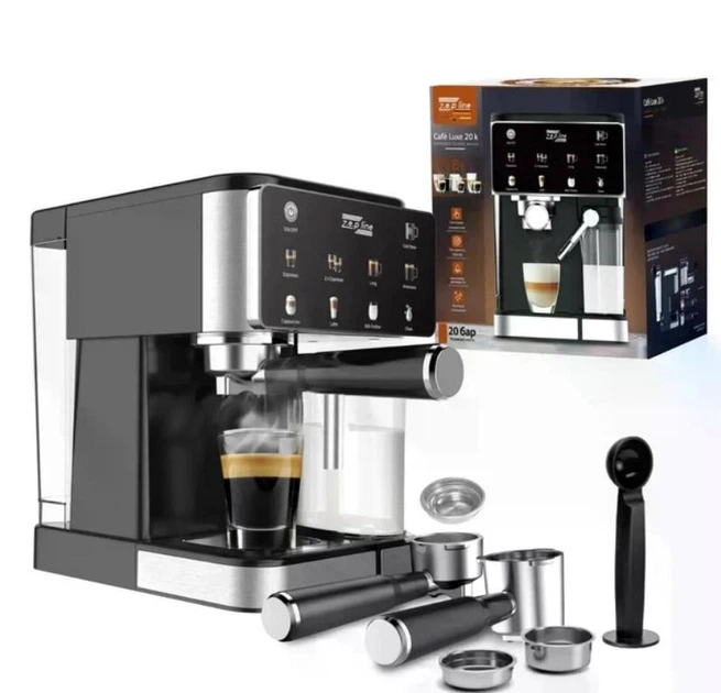 Кавомашина Zepline ZP-6806 (3000 Вт, 20 Bar, сенсорна, 8 напоїв