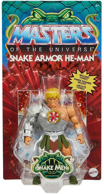 Ігрова фігурка Mattel Masters of the Universe Origins Snake Armor He-Man 14 см (0194735104222) - зображення 1