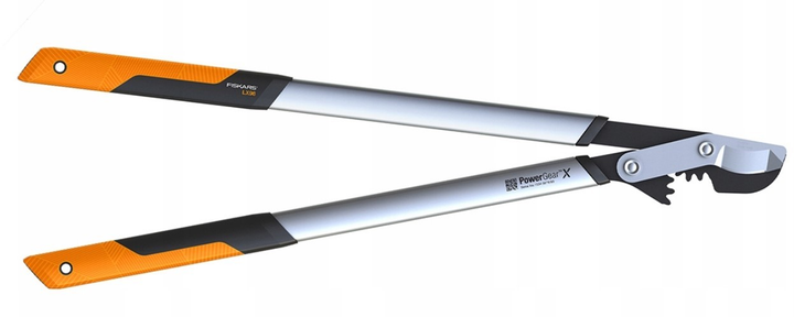Sekator dźwigniowy nożycowy Fiskars PowerGearX L LX98 80 cm (6411501124906) - obraz 3