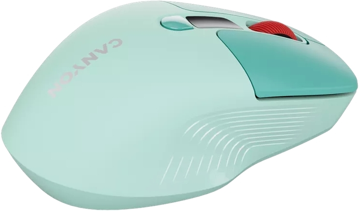 Миша Canyon MW-26 LCD Silent Wireless/Bluetooth Green (CNS-CMSW26GR) - зображення 5