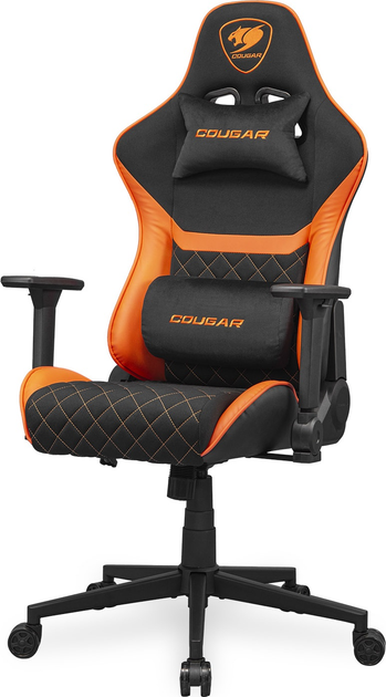 Крісло геймерське Cougar Armor One V2 F Black-Orange (CGR-A2F) - зображення 3