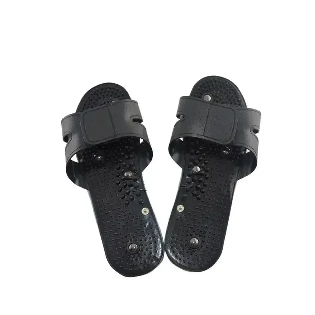 Тапочки массажные Digital slipper JR-309A для ног точечный импульсный массажер 3217 - изображение 4