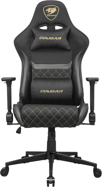 Fotel gamingowy Cougar Armor One V2 Gold F Black-Orange (CGR-A2F-GLB) - obraz 1