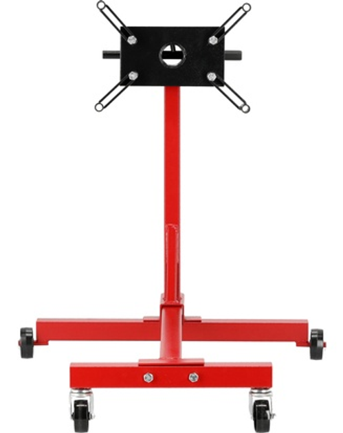 Stojak do montażu silników YATO z obrotowym 360º mocowaniem na metalowych kołach, max. waga 450 kg (YT-55570) - obraz 3