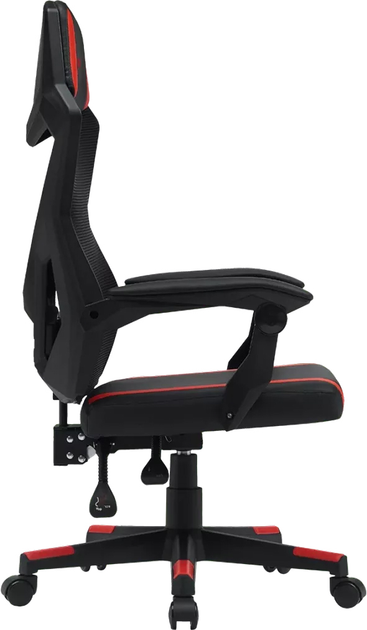 Fotel gamingowy Canyon Flow MCH01 Mesh Black-Red (CNE-MCH01R) - obraz 3