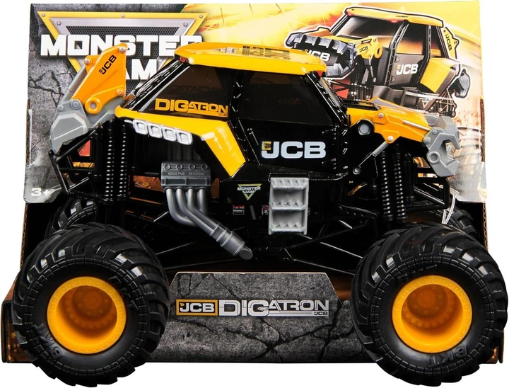 Монстр-трак металлический Monster Jam JCB DIGatron 1:24 Экскаватор