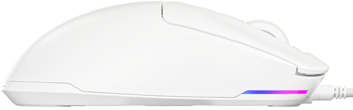 Mysz Lorgar MSA10 Ultralight Wired Gaming USB White (LRG-MSA10-WH) - obraz 5