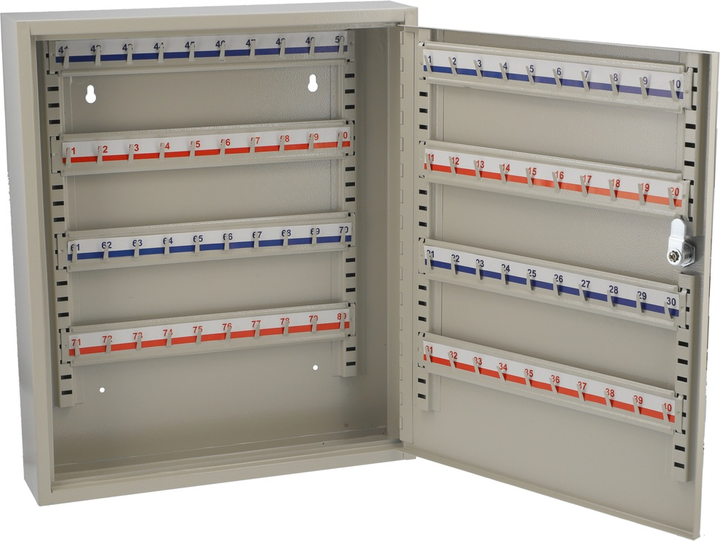 Ключниця Vorel 450 x 380 x 80 мм 80 гачків (5906083784361) - зображення 3
