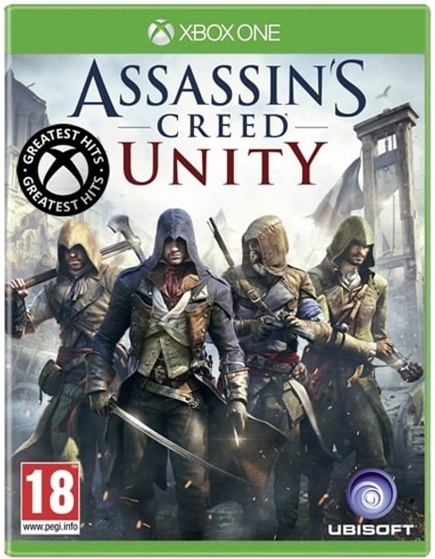 Гра XOne Assassin's Creed: Unity Greatest Hits (Blu-ray диск) (3307215937631) - зображення 1