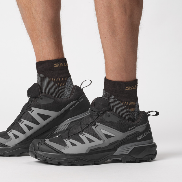 Мужские кроссовки с Gore-Tex Salomon X Ultra 360 Gtx L47453200 40.5 (7.5US/7UK) 25.5 см Black/Magnet/Qush (195751581561) - изображение 2