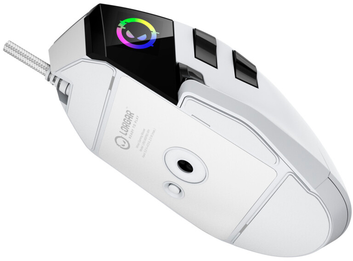 Mysz Lorgar MSP80 Wired Gaming Mouse Pro USB White (LRG-MSP80-WH) - obraz 9