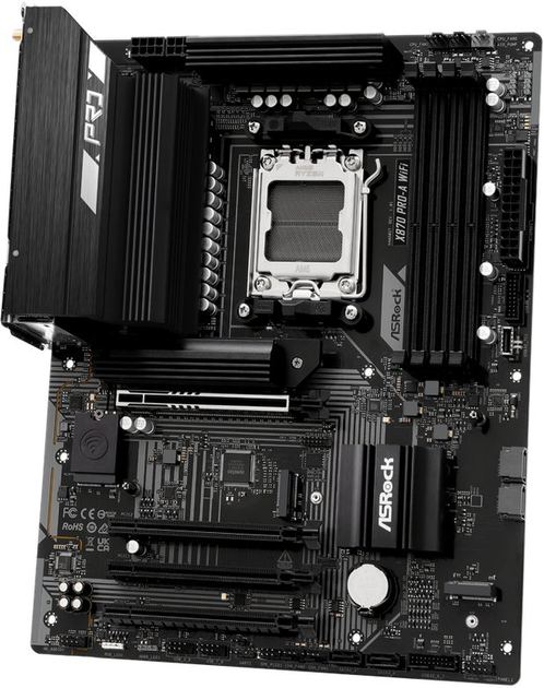 Материнська плата ASRock X870 Pro-A WiFi (sAM5, AMD X870, PCI-Ex16) - зображення 3