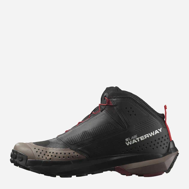 Мужские демисезонные ботинки для туризма Salomon S/Lab Waterway L47818600 41.5 (8US/7.5UK) 26 см Black/Iron/Andorra (195751924573) - изображение 4