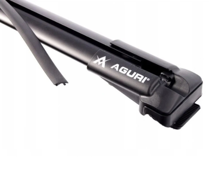 Автобагажник Aguri на стандартные рейлинги 90-95 см Prestige II AL P2 51203 черного цвета - изображение 4
