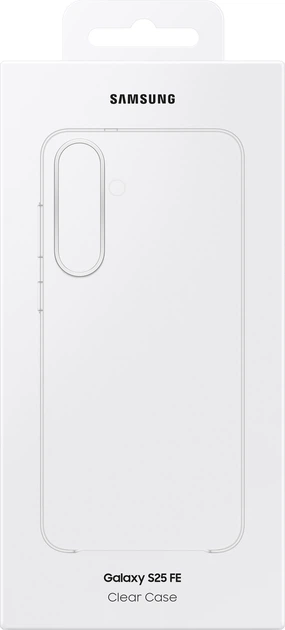 Etui plecki Samsung Clear Case do Samsung Galaxy S25 FE Transparent (EF-QS731CTEGWW) - obraz 9