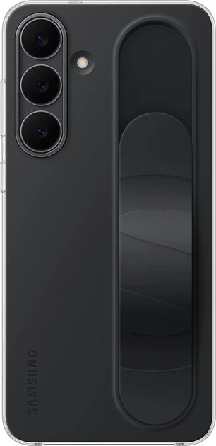 Etui plecki Samsung Standing Grip Case do Samsung Galaxy S25 FE Black (EF-GS731CBEGWW) - obraz 2