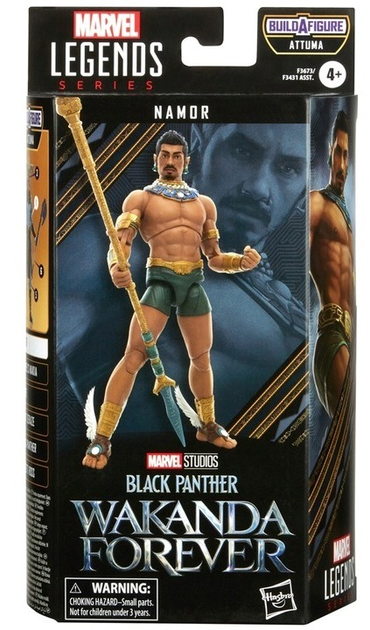 Figurka Hasbro Legends Black Panther Wakanda Forever Namor 15 cm F3673 (5010993937998) - obraz 1