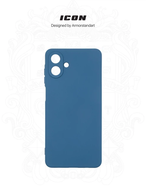 Чехол ArmorStandart ICON для Samsung A07 4G Camera cover Dark Blue (ARM86778) - изображение 3