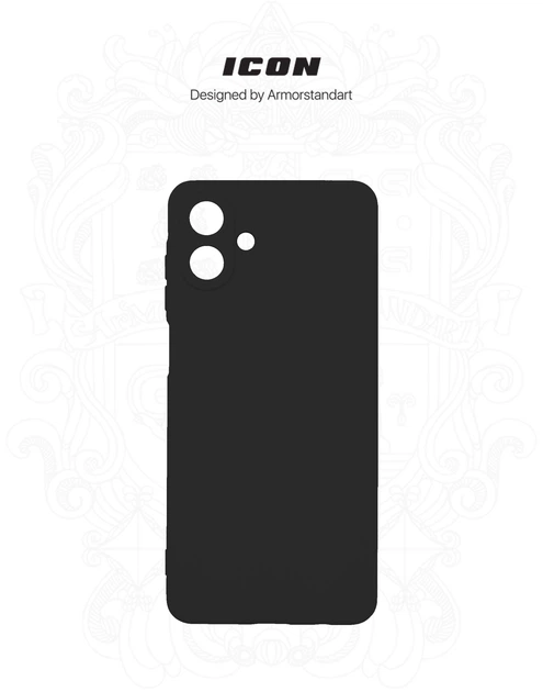 Чехол ArmorStandart ICON для Samsung A07 4G Camera cover Black (ARM86539) - изображение 3
