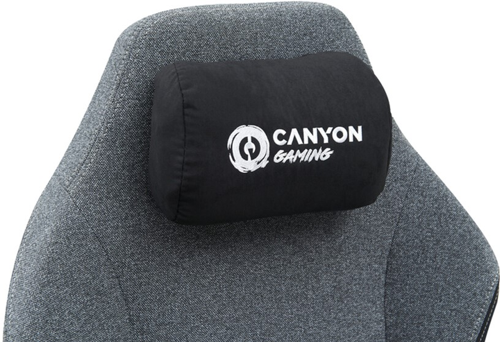 Fotel gamingowy Canyon Boulder XLCH01 King Size Grey (CND-XLCH01) - obraz 7