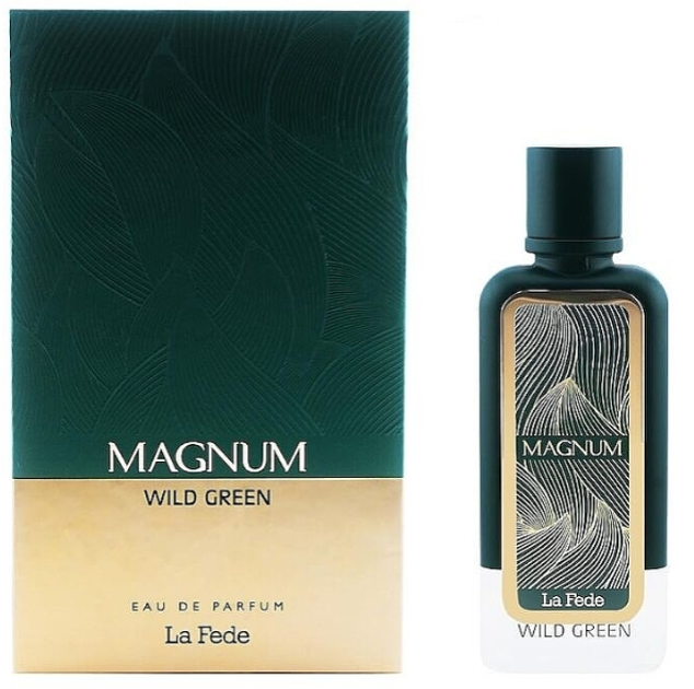 Woda perfumowana unisex Khadlaj La Fede Magnum Wild Green 100 ml (6291107976921) - obraz 2