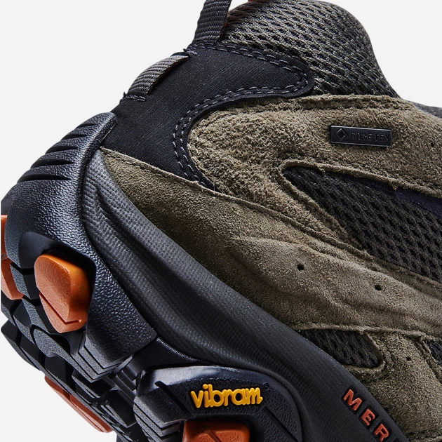 Чоловічі черевики для трекінгу з Gore-tex Merrell Moab 3 Mid GTX J035791 46.5 (11.5UK) 30 см Оливкові (194713933950) - зображення 6