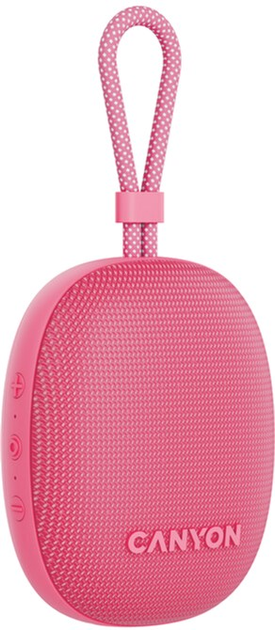 Портативна колонка Canyon OnMove 12 5W Pink (CNE-CBTSP12PK) - зображення 3