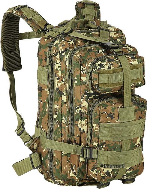 Туристичний рюкзак Nils Camp CBT7204 Solid Defender Зелений (5907695597318) - зображення 1