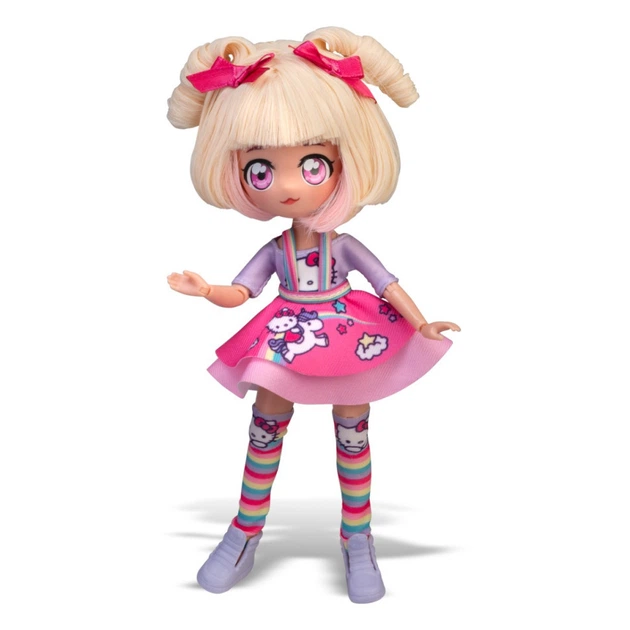 Дитяча лялька "Цукерка Єдиноріг" 4SF Manga Dolls HKTF0400 серії "Hello Kitty" - зображення 6