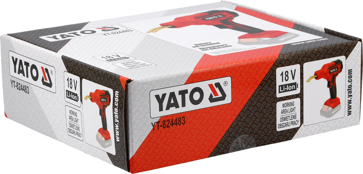 Зварювальний пістолет для пластику Yato 18 V 500˚C – без акумулятора YT-824483 (5906083116308) - зображення 6