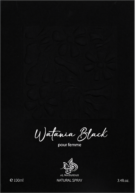 Парфумована вода для жінок Al Wataniah Wataniah Black 100 мл (5055810043964) - зображення 4