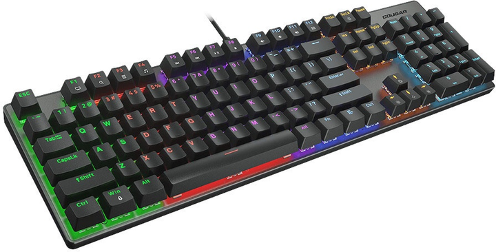 Klawiatura przewodowa Cougar Ultimus EX RGB USB Black (CGR-WM1MB-ULE) - obraz 4