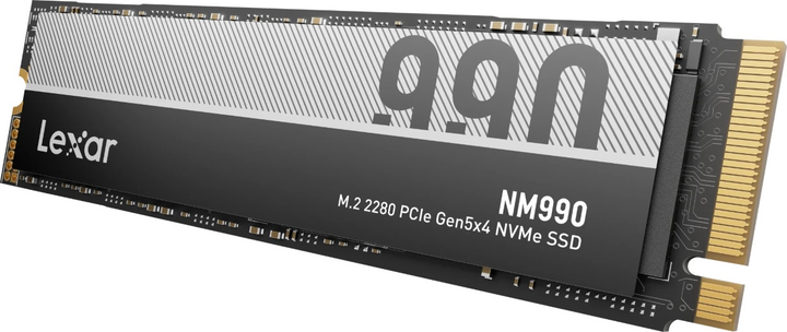 SSD диск Lexar NM990 1TB M.2 NVMe PCIe 5.0 x4 3D NAND TLC (LNM990X001T-RNNNG) - зображення 2
