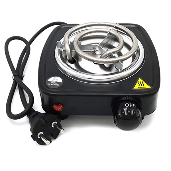 Плита для розжига угля Kohana 500W Black - Фото 1 Плита для розжига угля Kohana 500W Black - изображение 1