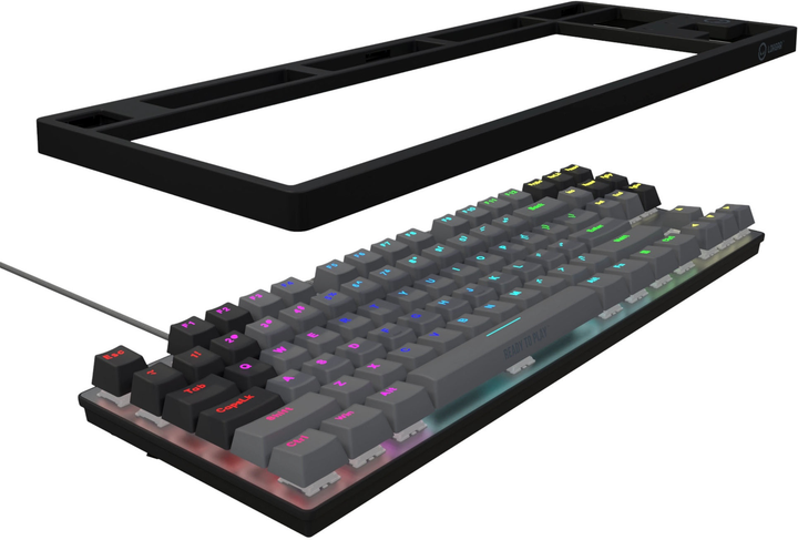 Klawiatura przewodowa Lorgar Azar 514 TKL RGB USB Black (LRG-GK514TKL-BK-US) - obraz 4
